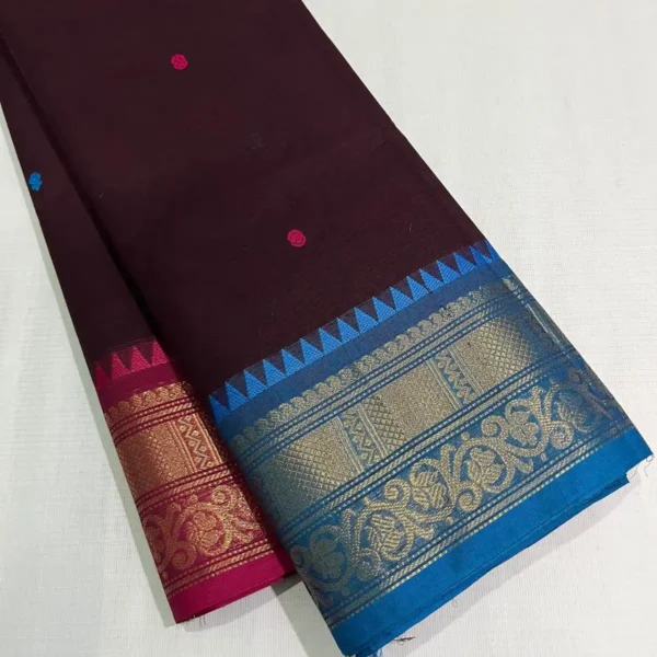 Pure Cotton with double border