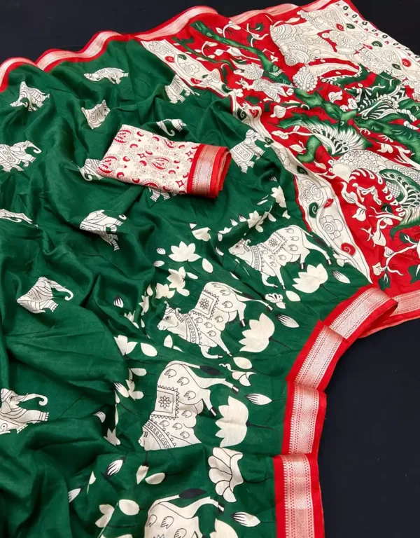 Kalamkari Saree