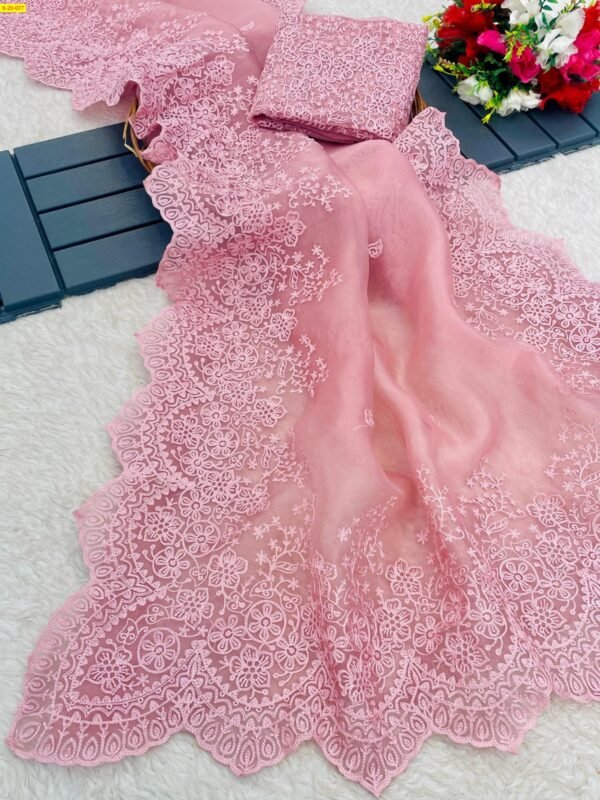 Organza Saree