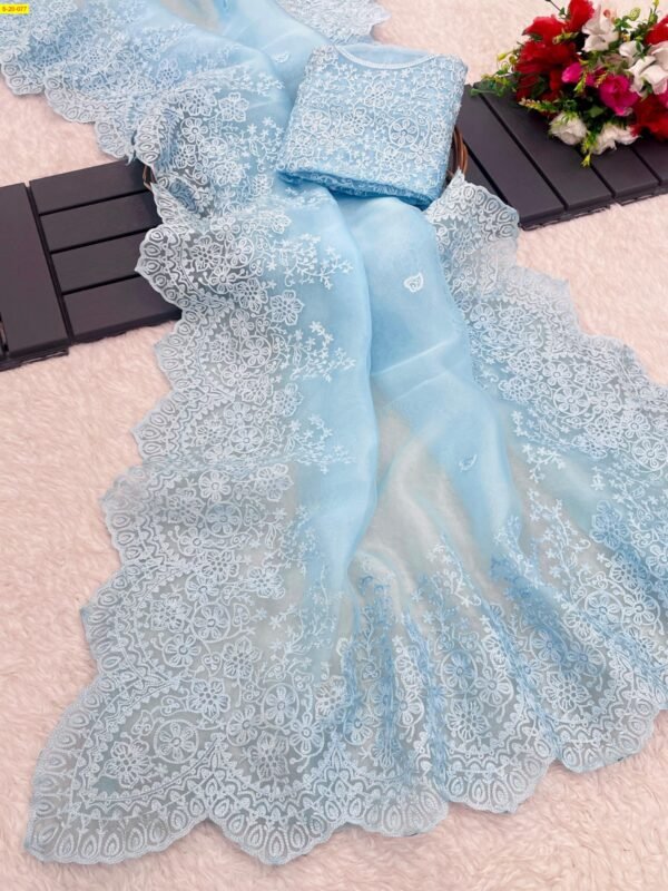Organza Saree