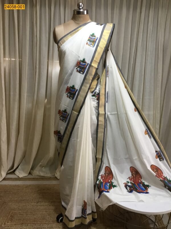 Kerala Festival Saree