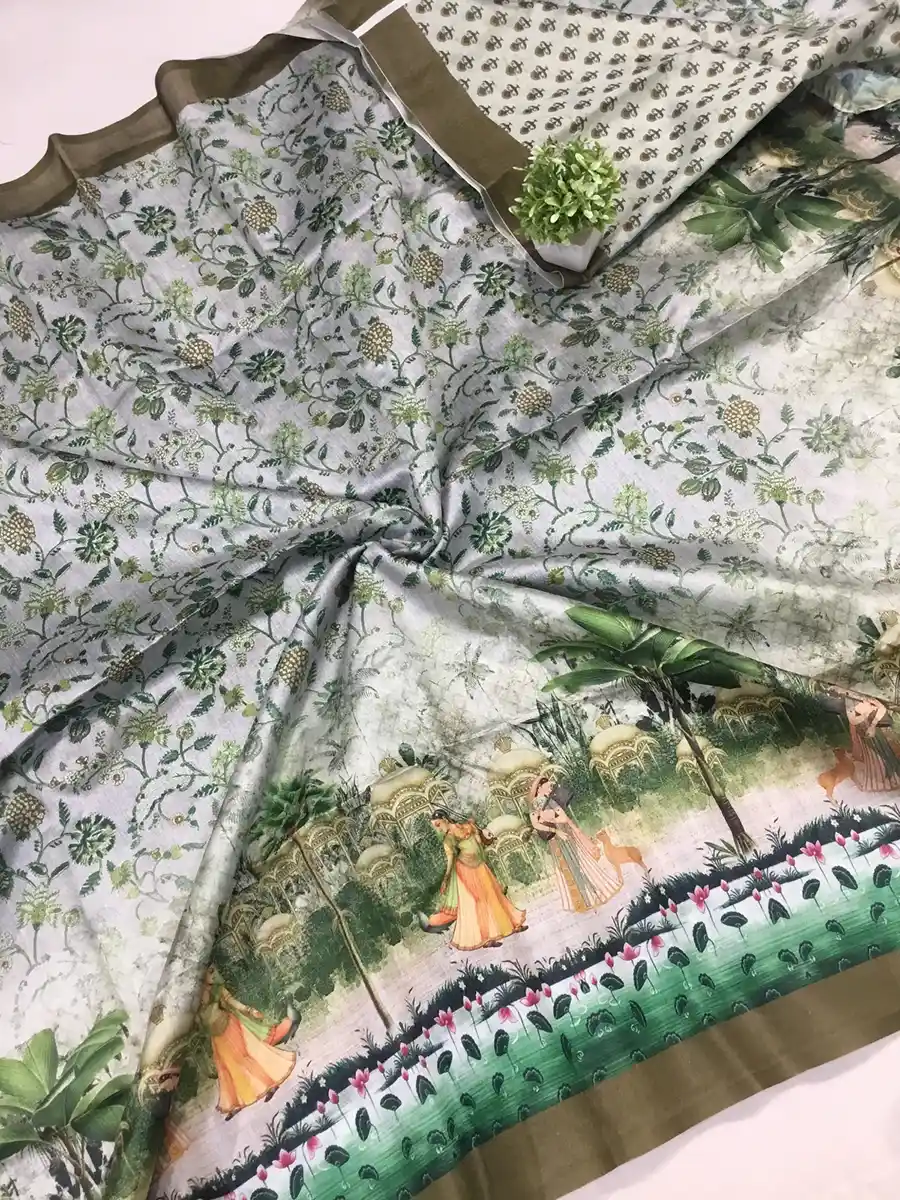 Rasleela Silk Sari-23 options - Image 7