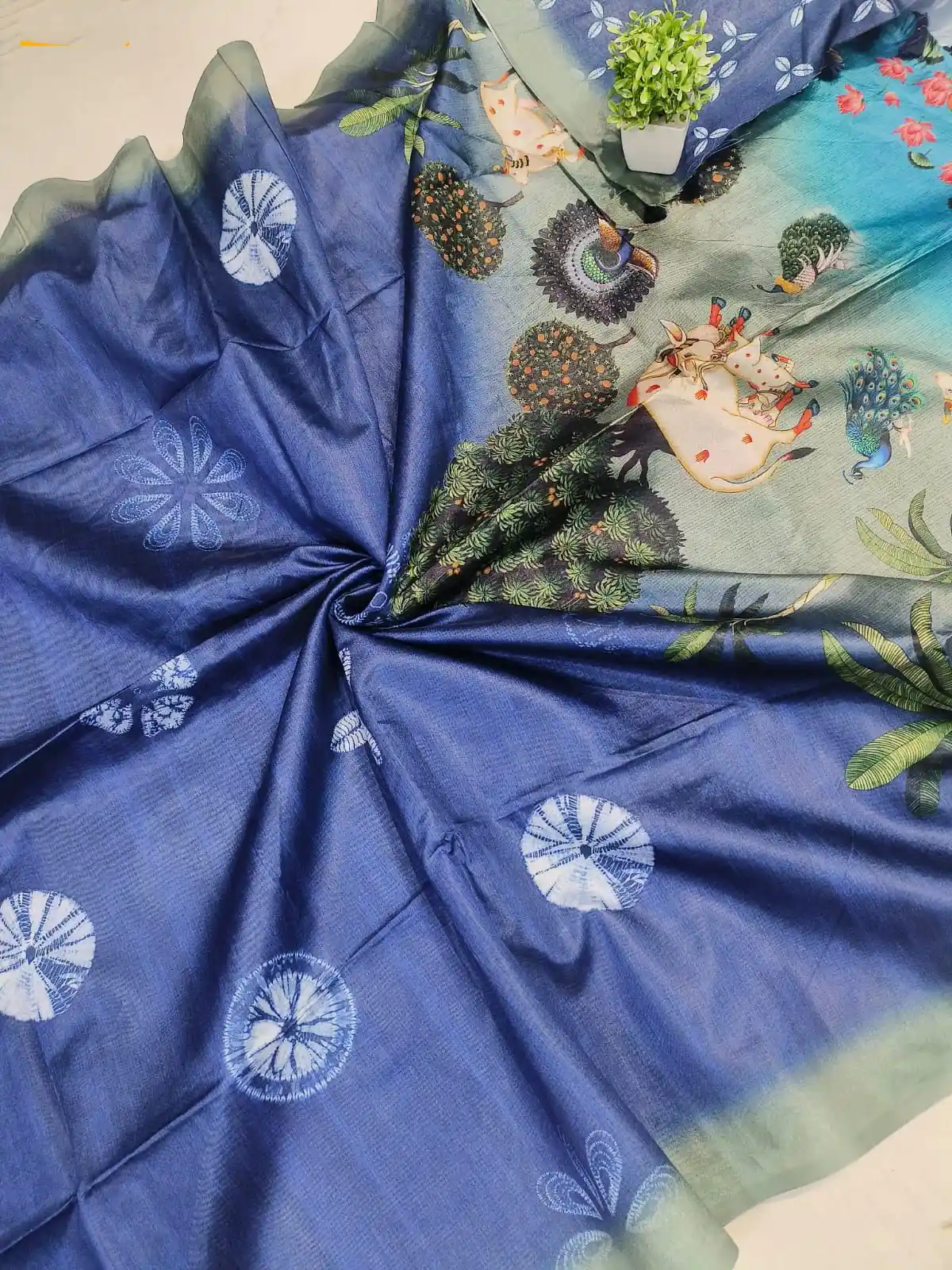 Rasleela Silk Sari-23 options - Image 25