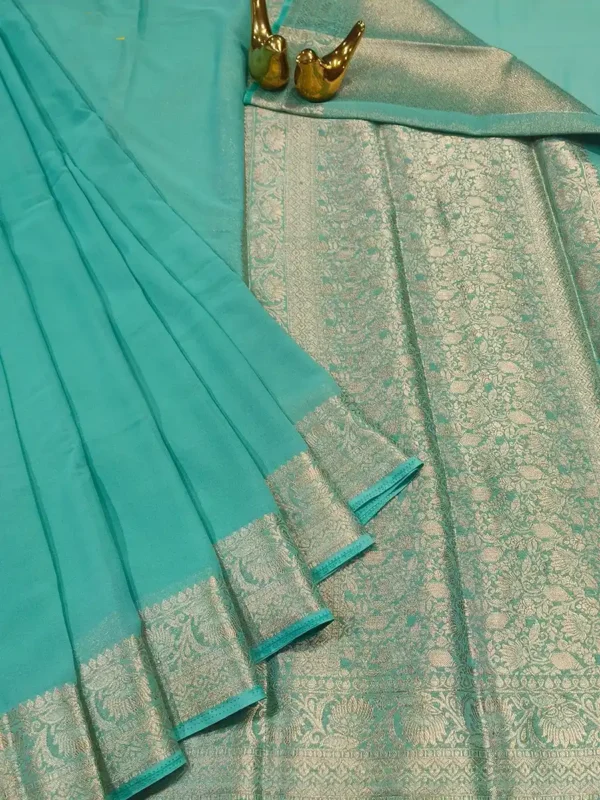 Banaras Georgette Sari-6options - Image 4