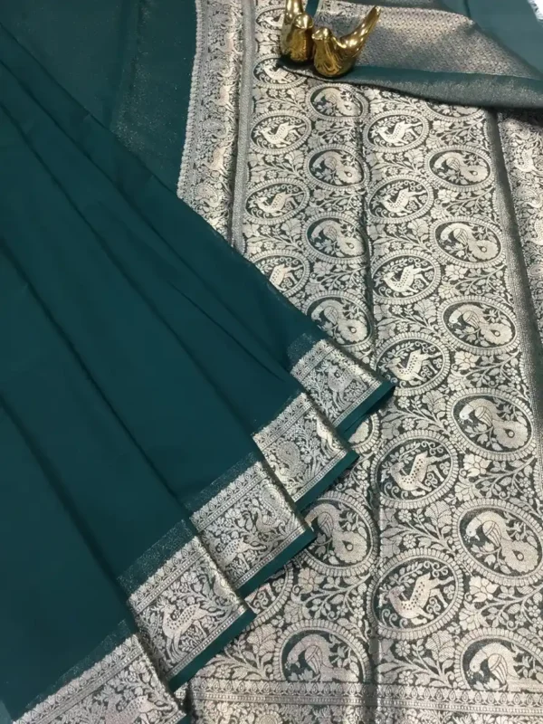 Banaras Georgette Sari-6options - Image 7