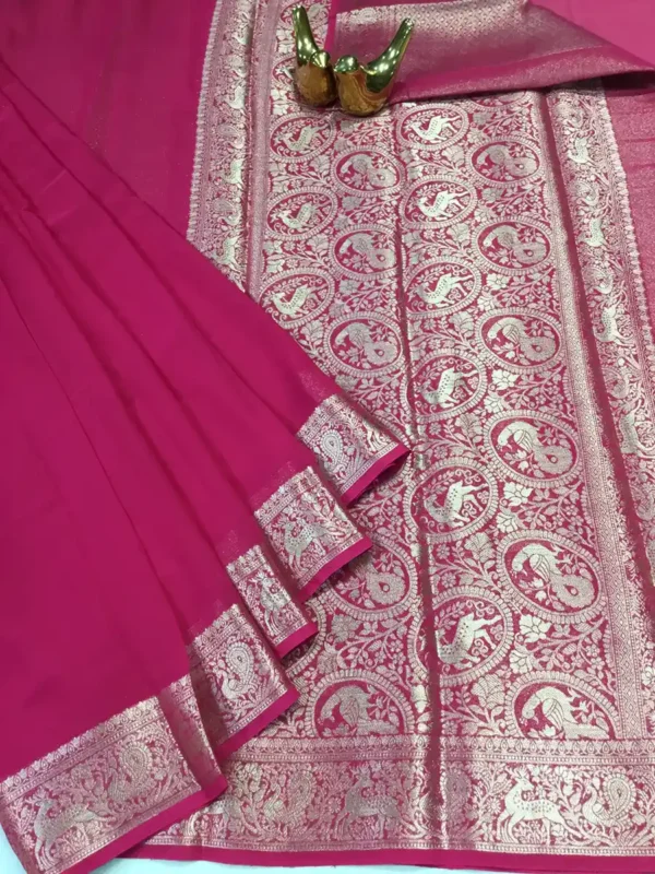 Banaras Georgette Sari-6options