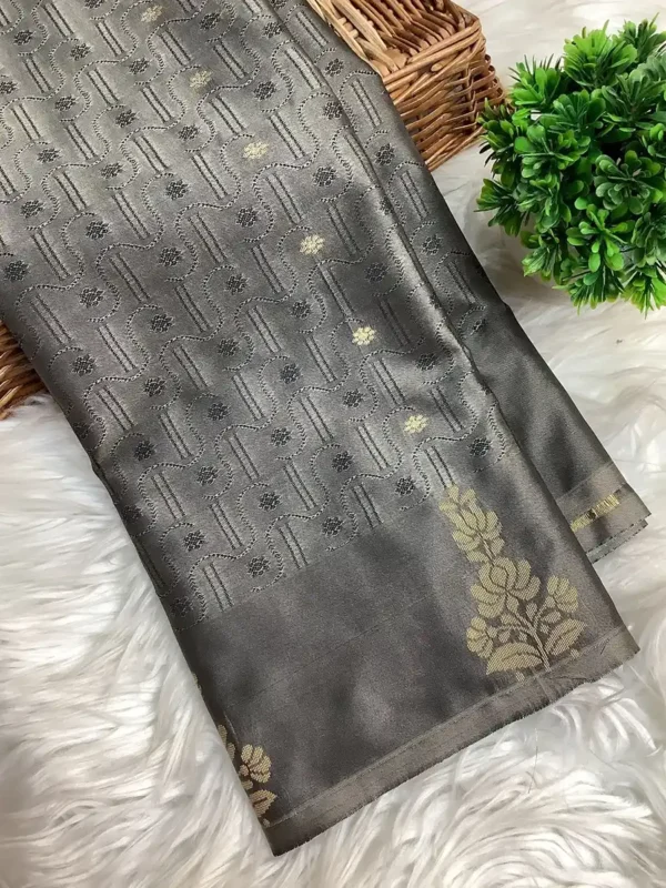 Kanjivuram silk sari 13 options - Image 7