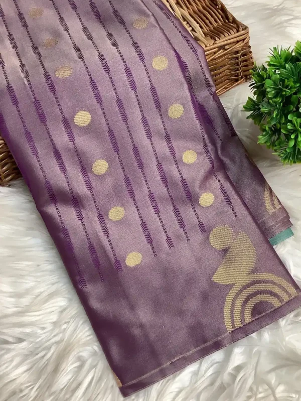 Kanjivuram silk sari 13 options - Image 13