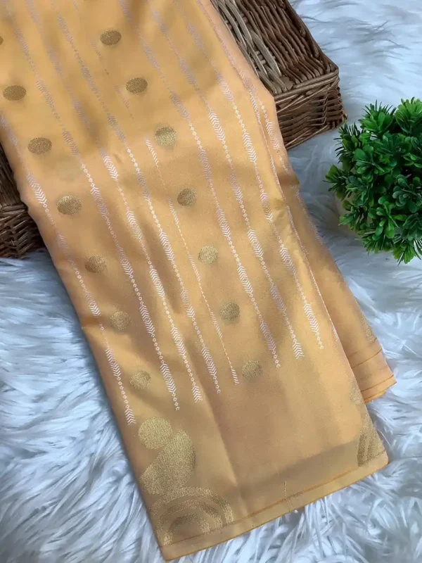 Kanjivuram silk sari 13 options - Image 2