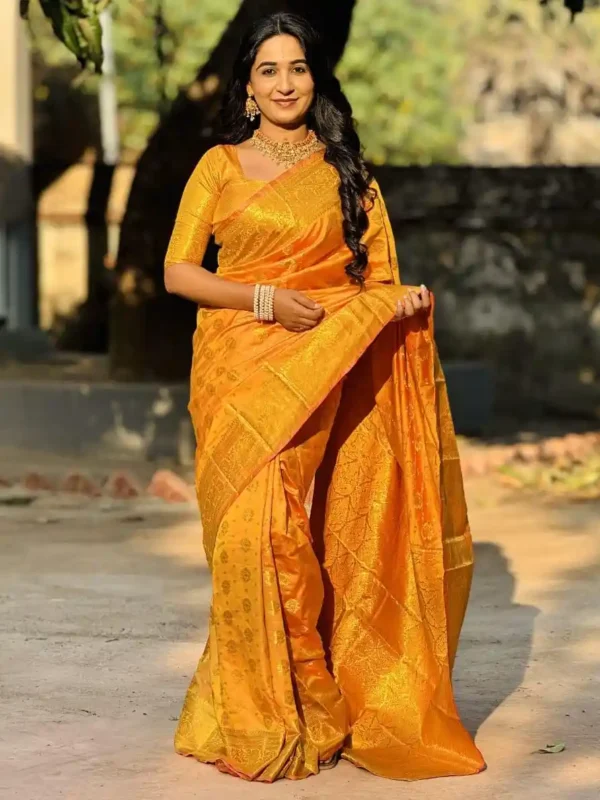 Banarasi  Silk Sari-3 option - Image 3