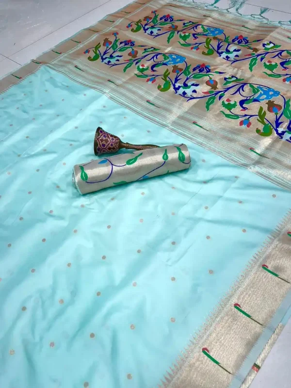 Paithani Silk Sari-7 options - Image 5