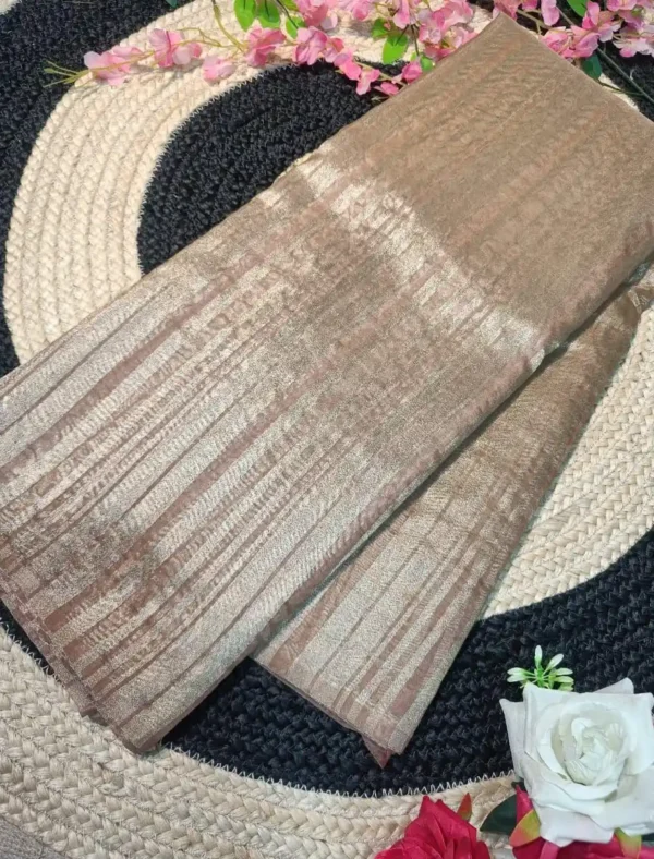 Banarasi Daibal Tissue Sari options - Image 2
