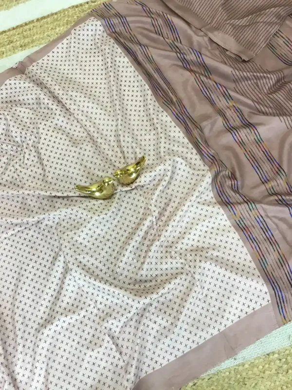 Crape Silk Sari- 6 options - Image 6