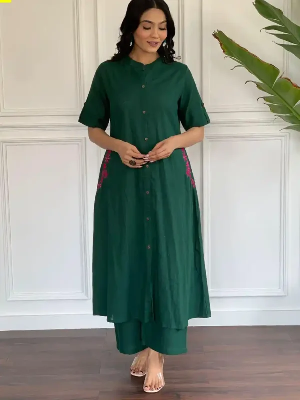 Cotton slub Coord set - Image 8