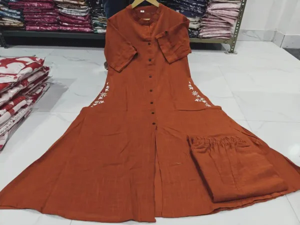 Cotton slub Coord set - Image 11