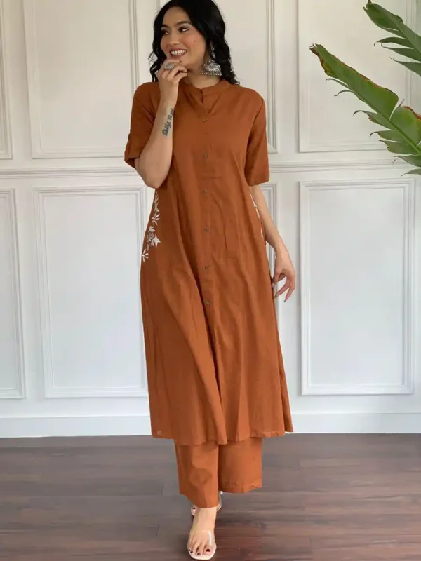 Cotton slub Coord set - Image 14