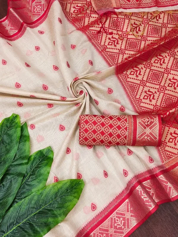 5July-Cotton muga soft saree