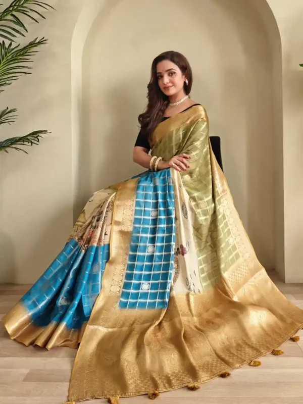 6July-Georgette sari-options - Image 3