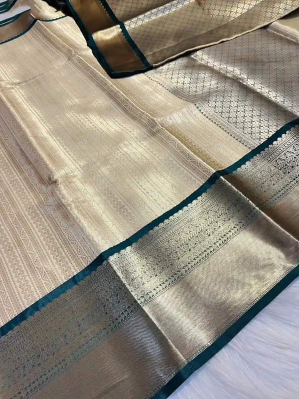 6July- Banarasi semi katan silk sari-