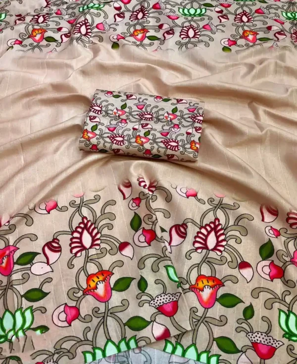 9JULY-Fancy tussar silk sari-options - Image 6