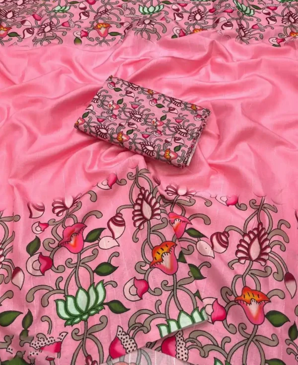 9JULY-Fancy tussar silk sari-options - Image 5