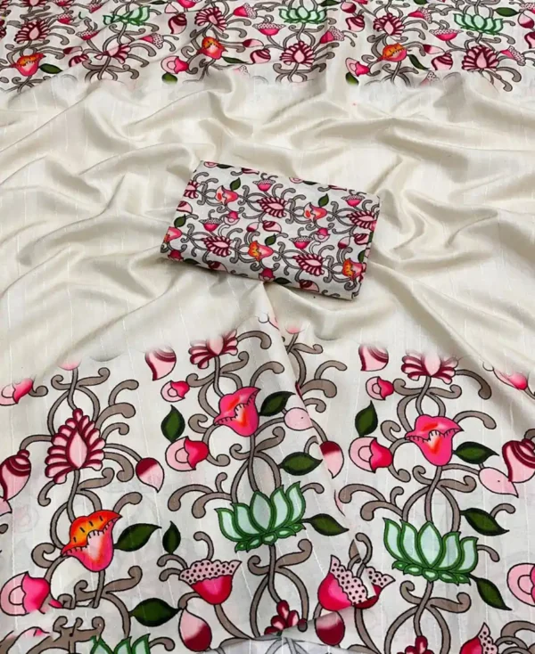 9JULY-Fancy tussar silk sari-options