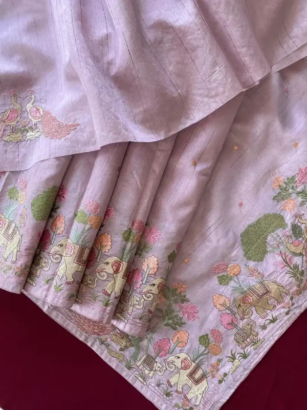 15July-Handloom Tussar sari-options