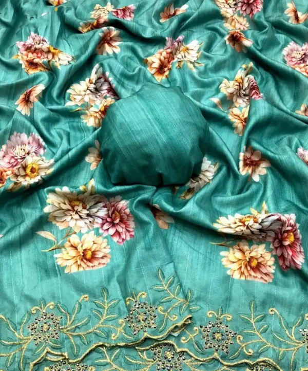24July- Chiffon Crush sari-options