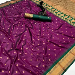 Banarasi  silk sari-options