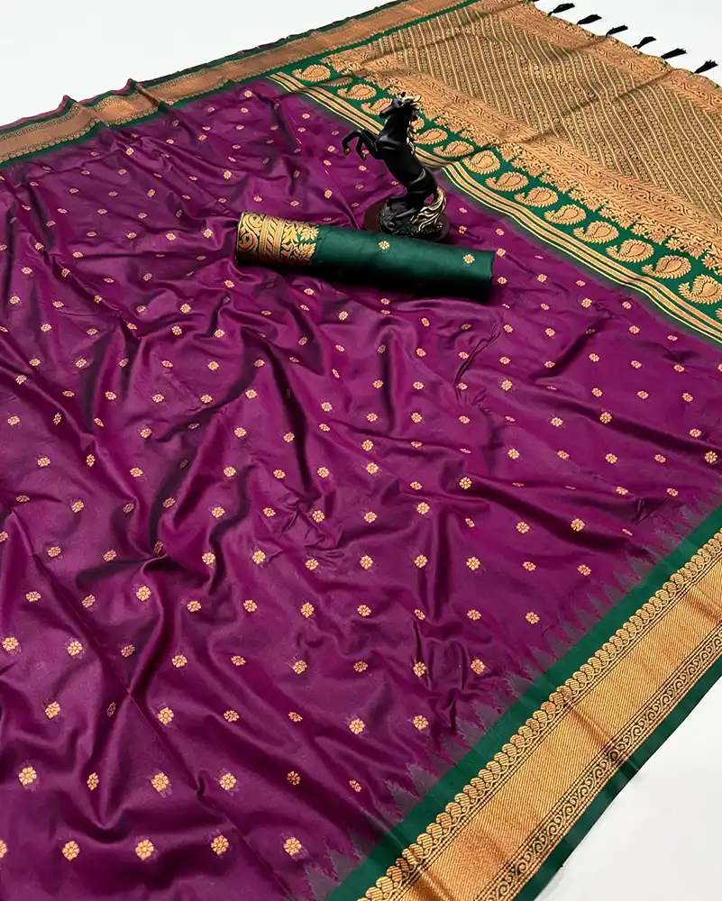 Banarasi  silk sari-options