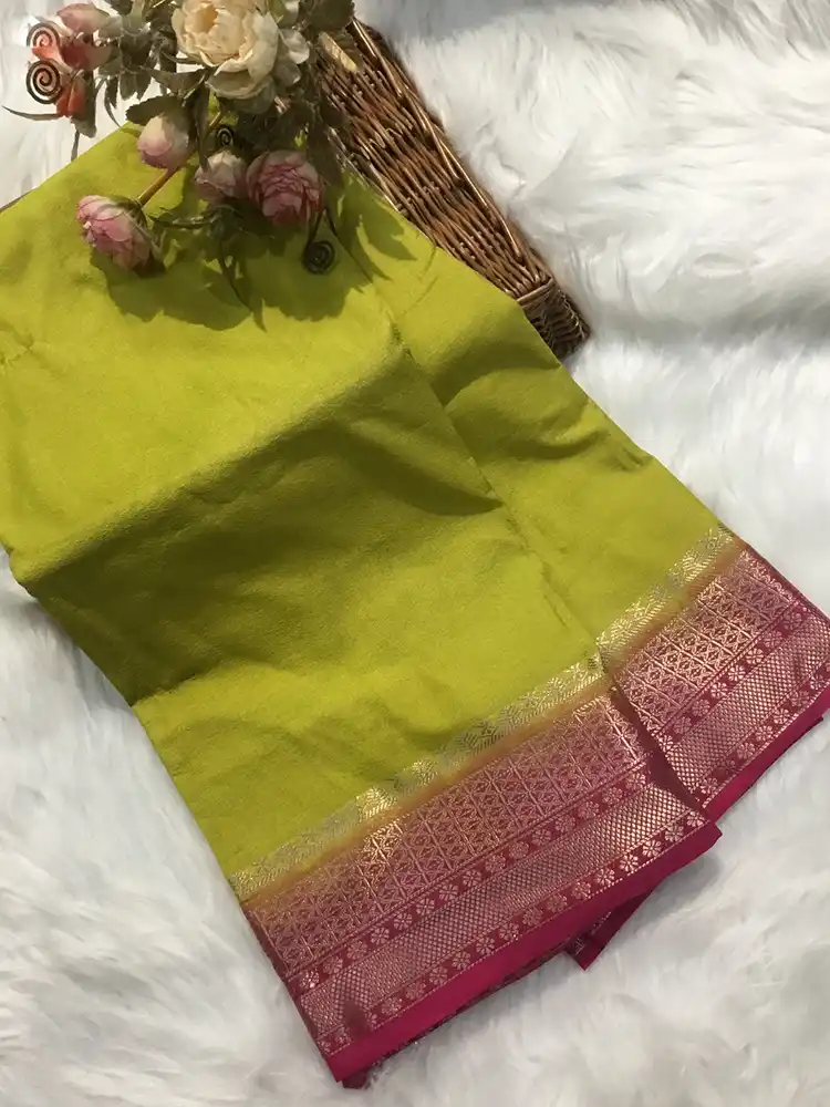 Mysore Silk Sari-options - Image 11