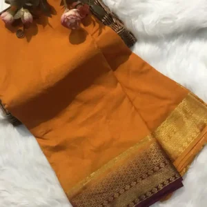 Mysore Silk Sari-options