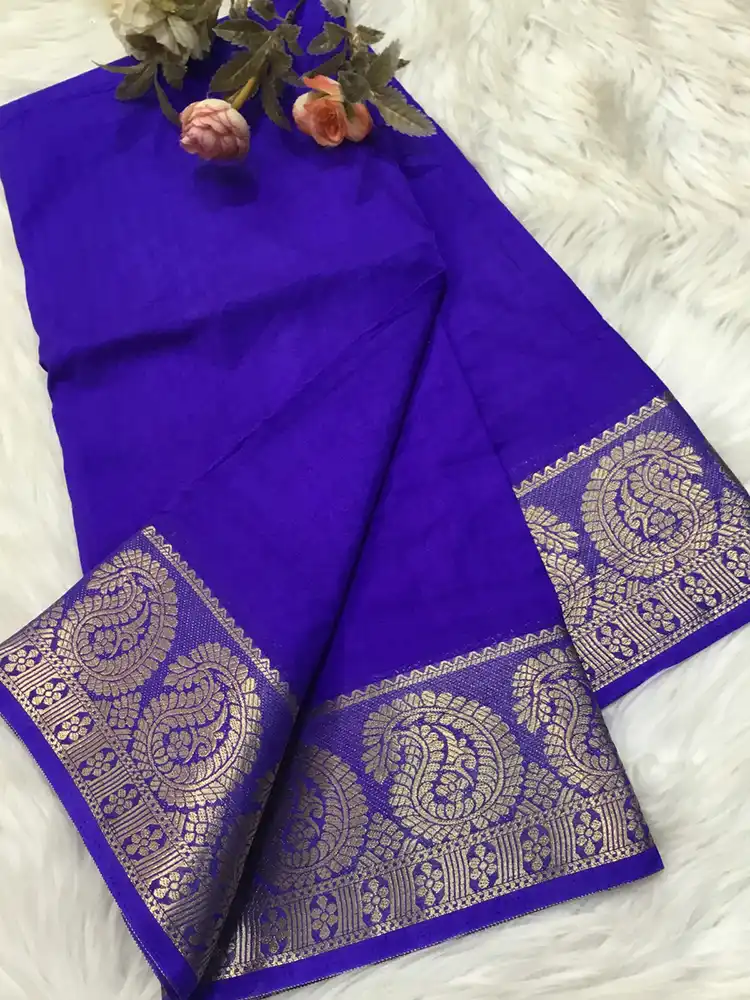 Mysore Silk Sari-options - Image 5