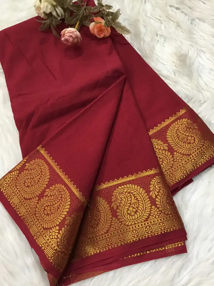 Mysore Silk Sari-options - Image 8