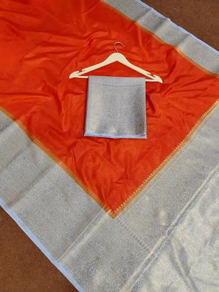 Banarasi soft silk sari-option